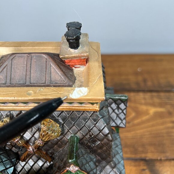 Lemax Zelda's Witch & Wizard Supply House Halloween Village WITH LIGHT WORKS - Picture 14 of 16